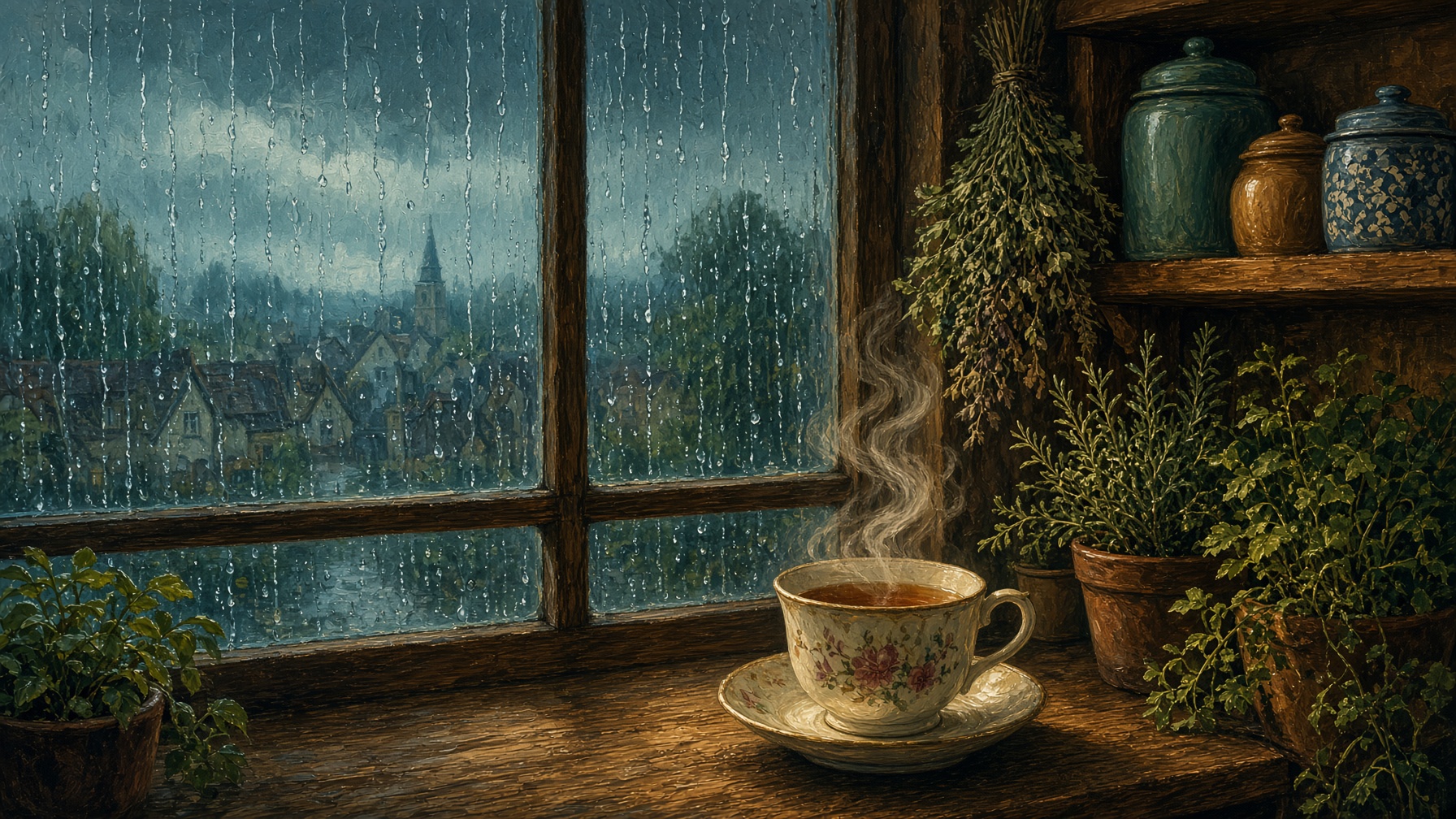 Tea by the Window